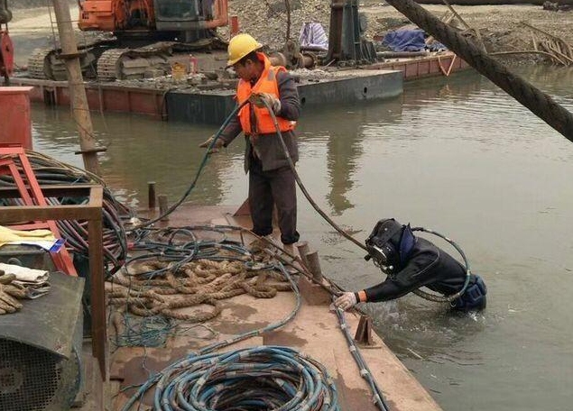喀什潜水封堵打捞